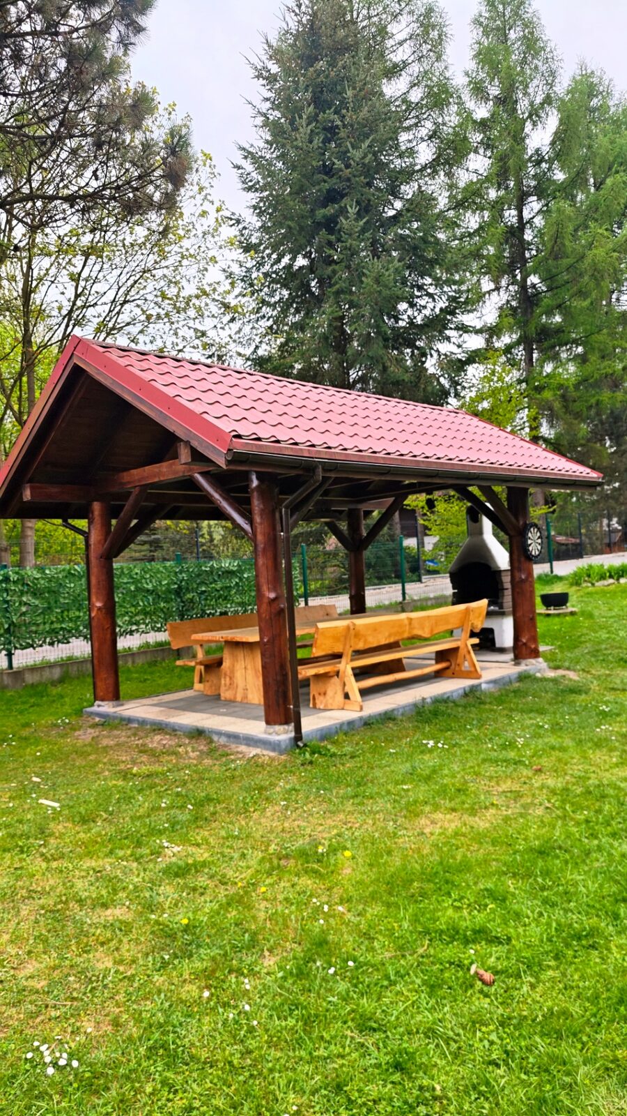 Altana z grillem